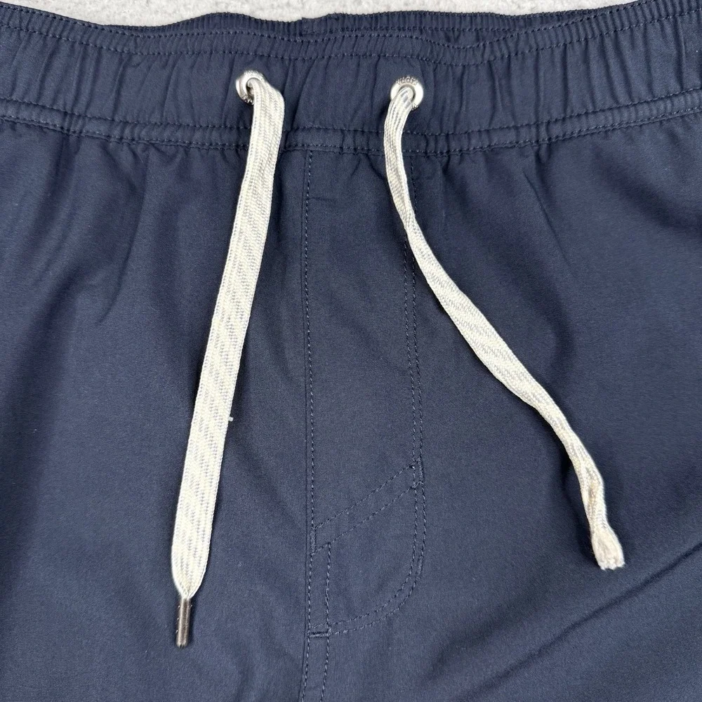Vuori Kore Jogger Pants Men's Large Blue Lined Elastic Drawstring Athletic V456